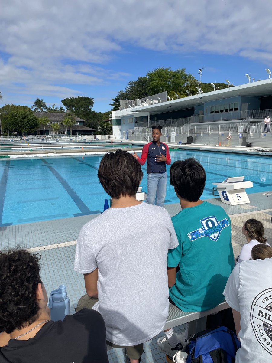 3X Olympian ⁦<a href="/theAshJohnson/">AshleighJohnson</a>⁩ was at the Miami ODP camp this weekend! ⁦<a href="/USAWP/">USA Water Polo</a>⁩