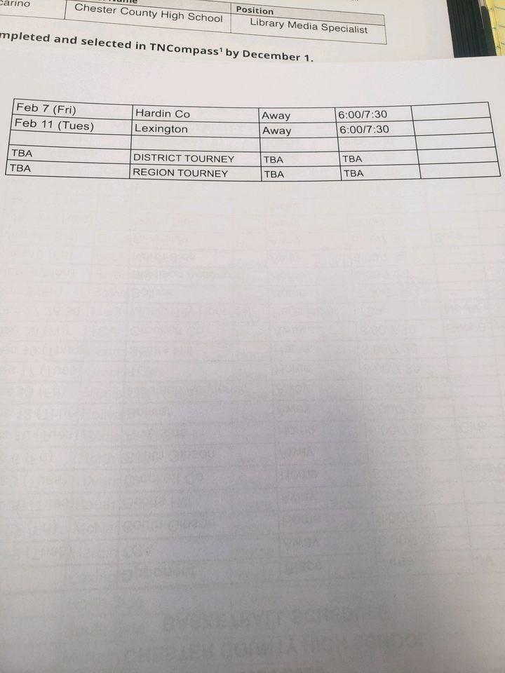 24-25 schedule for the year 🚨 #senioryear