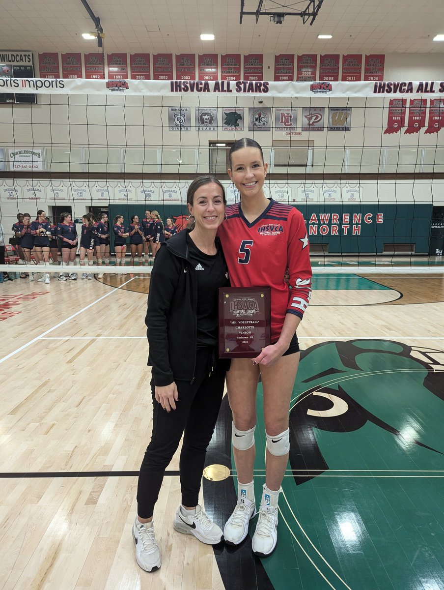 Your 2024 MS. VOLLEYBALL <a href="/Charlotte_v9/">Charlotte</a>!!! SOOO proud and amazed!

Just six short months ago, we were celebrating milestones like standing on her own and walking a few steps...to THIS. It's a story for the ages that will never get old 💚

<a href="/YHSAthletics/">Yorktown Athletics</a>
