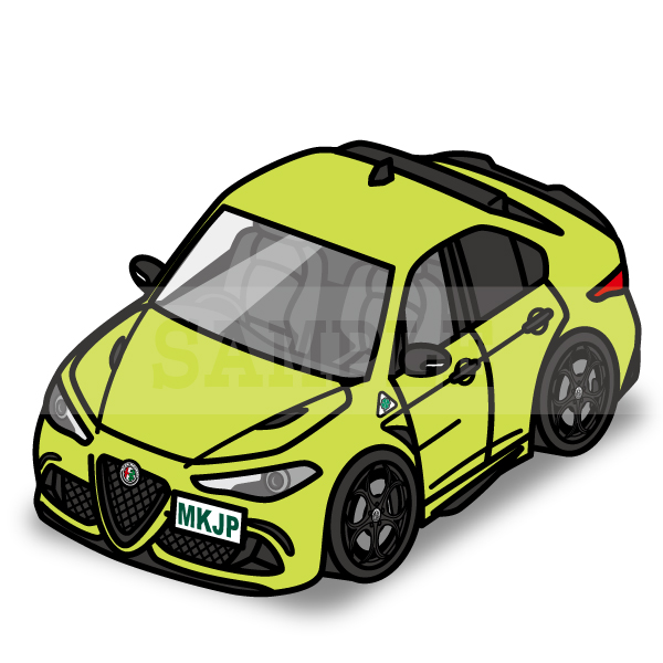 kuwabase's tweet photo. アルファロメオ ジュリア クアドリフォリオ(952)前期を描いたよ!
#アルファロメオ
#ALFAROMEO
#ジュリア
#GIULIA
#クアドリフォリオ
#QUADRIFOGLIO
#6アンダーグラウンド
#6Underground
#mkjp https://t.co/23zbREaBzT