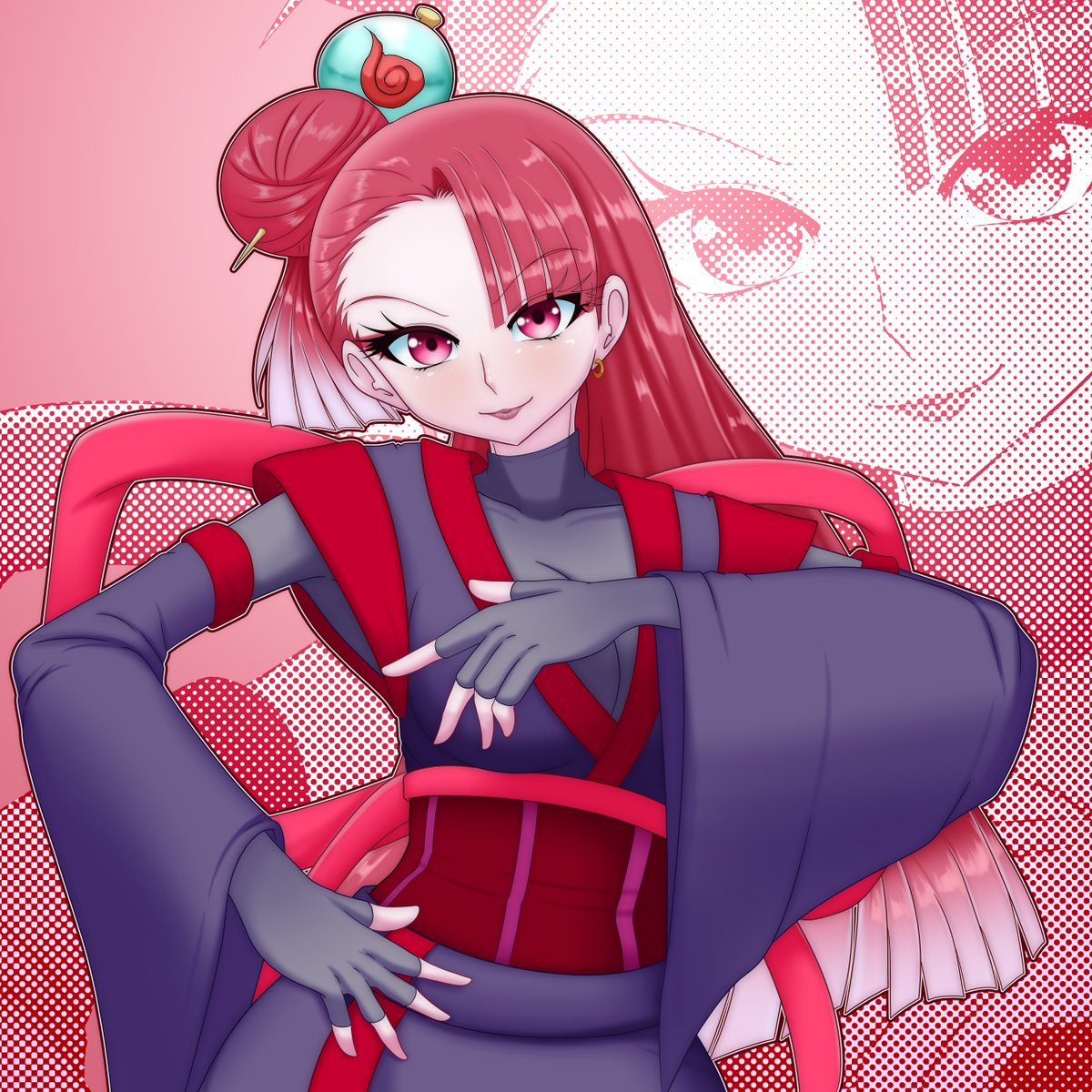 プリキュア「Zakuro! Maybe drawing Torame next #precu」|Meulahkeのイラスト