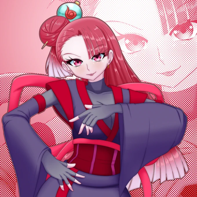 Zakuro! Maybe drawing Torame next #precure #プリキュア 
