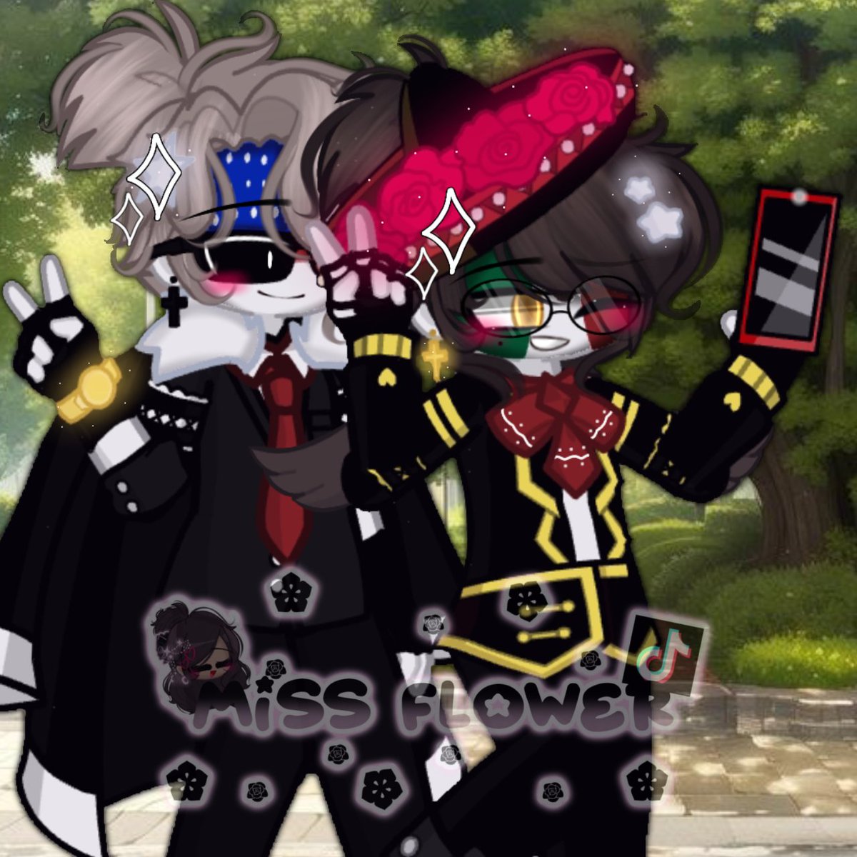 Miss_Flower33's tweet photo. 𝐒𝐞𝐥𝐟𝐢𝐞 𝐭𝐢𝐦𝐞🇺🇲🇲🇽📱💗.(𝑳𝒆 𝒄𝒂𝒎𝒃𝒊𝒆 𝒆𝒍 𝒆𝒔𝒕𝒊𝒍𝒐 𝒂 𝑴𝒆𝒙𝒊𝒄𝒐🇲🇽🤭✨)
#CountryHumans 
#countryhumansmexico 
#countryhumansusa 
#countryhumansusamex 
#Gachalife 
#GachaEdit 
#Gachalife2 https://t.co/PC8M5ssXs9