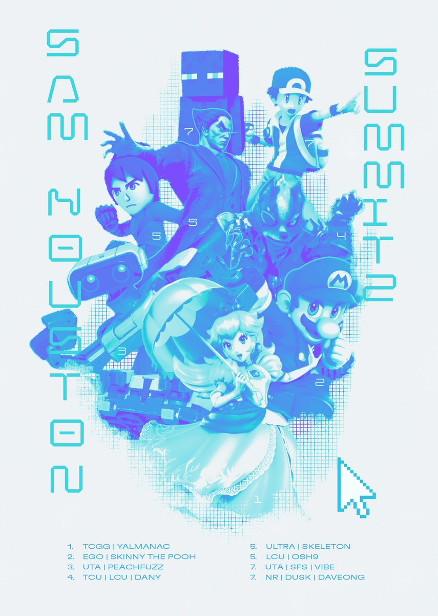 Congratulations to the Top 8 of SAM HOUSTON SUMMIT #2!!

Thanks everyone for an amazing event, we will see you at the next one!🫡

🎨: <a href="/artbysheaa/">Shea</a>