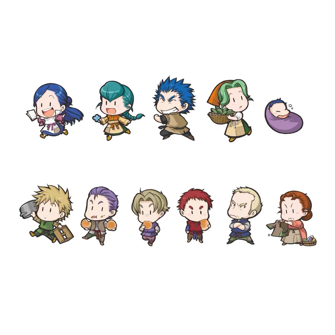 #本好きの下剋上ミニアクリルスタンド怒涛の7か月連続発売決定本好きキャラが次々とミニアクスタに!2月1日発売ミニアクリルスタンド<下町編 第1弾>(全11種)椎名先生描き下ろし!!!第1弾はマインとルッツの家族新作11種です 