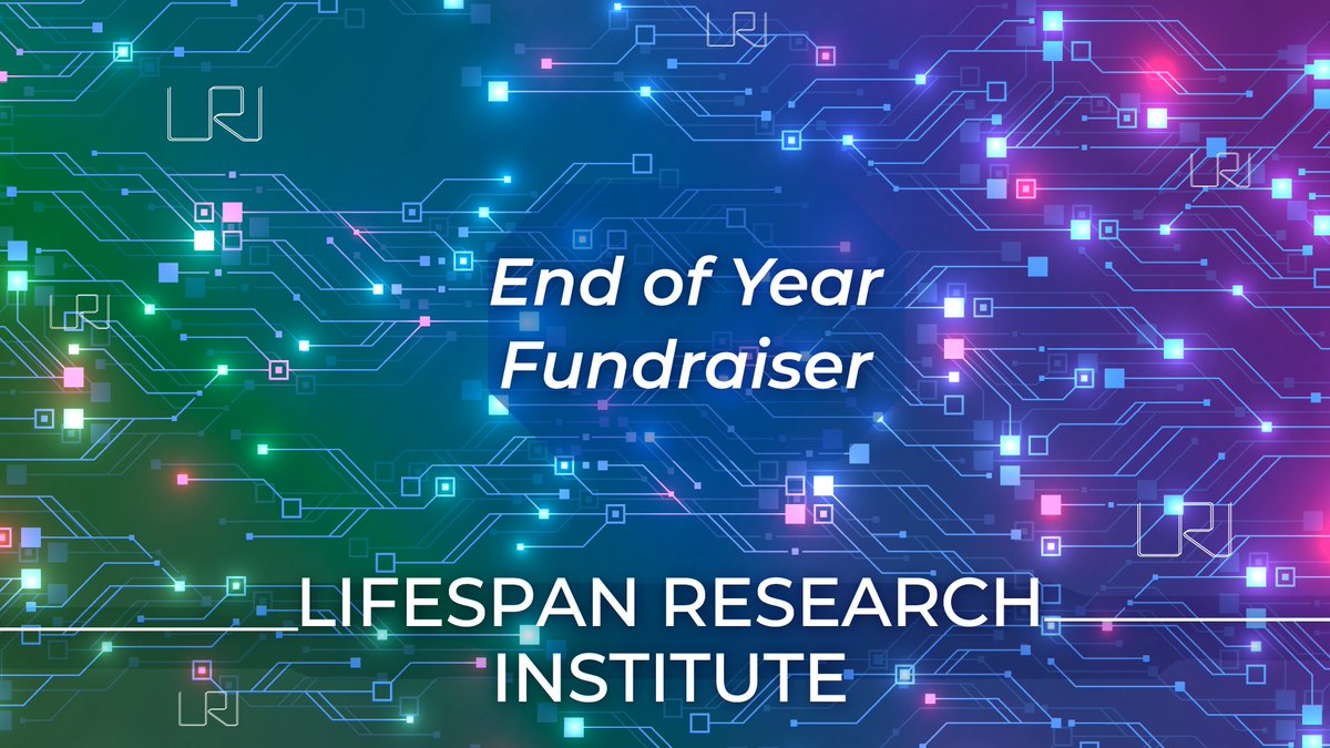 Fact: the biology of aging is modifiable. Our mission is to drive progress in the field of longevity science, but we can't do it alone! Make your donation today and be part of the movement to redefine the future of health.

➡️: ow.ly/w3YE50Uey8I

#eoygiving #nonprofit