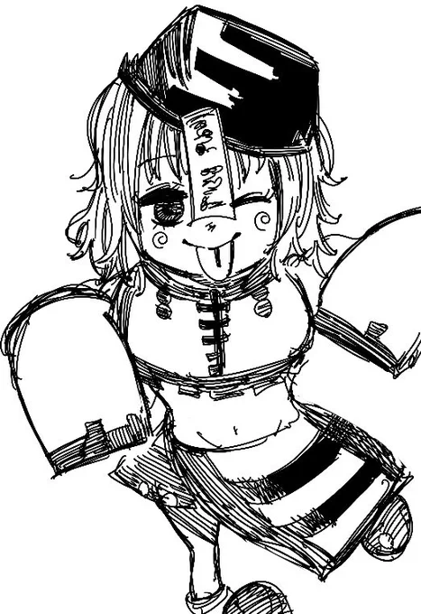 朝からオリキャラたくさん作ってました。結構可愛く描けているんじゃないかと自画自賛。。 