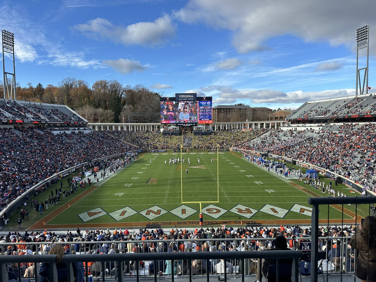 I left Scott Stadium yesterday as an unhappy customer. As a fan, a supporter, as a sponsor, and as an entrepreneur who believes UVA can win in the NIL space- still I was unhappy. Not wanting the AD, or the coach to be fired, or blaming the QB. It is bigger than that.

In a