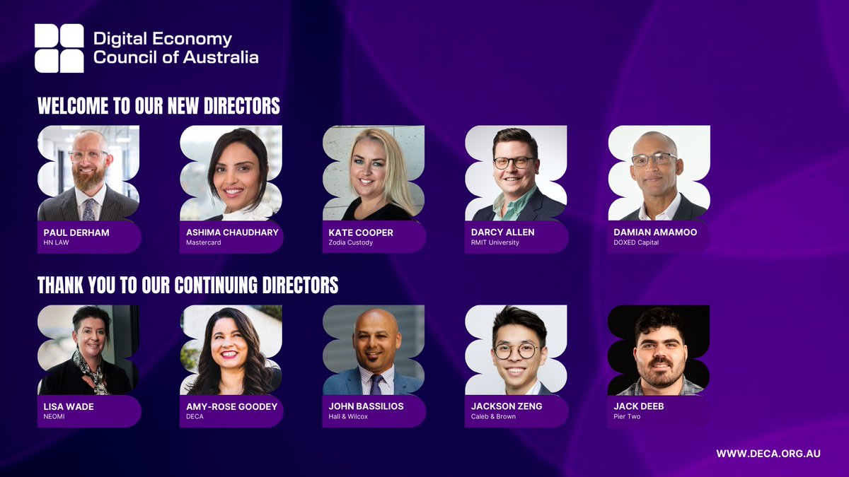 Digital Economy Council of Australia tweet media