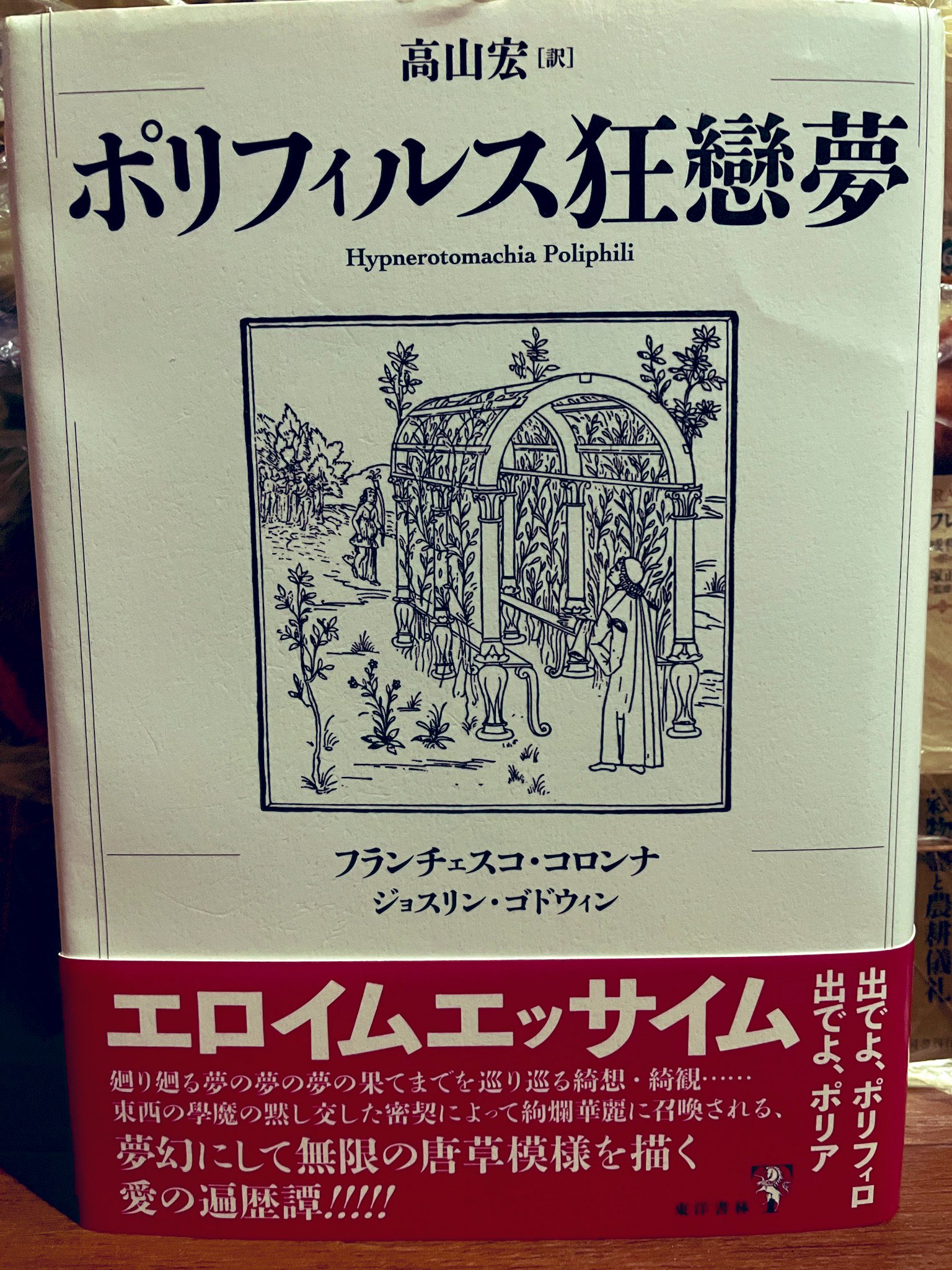 出デデデ! 高山宏〈訳〉『ポリフィルス狂戀夢』(東洋書林 出デデデ! 高山宏〈訳〉『ポリフィルス狂戀夢』(東洋書林