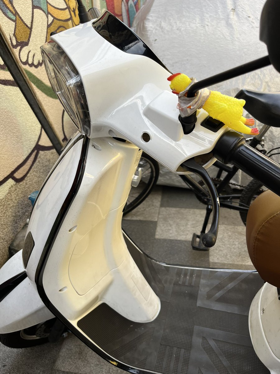 martamillet's tweet photo. El claxon de una moto en Tailandia @NaideSabeNada https://t.co/cXBEMKpi8x