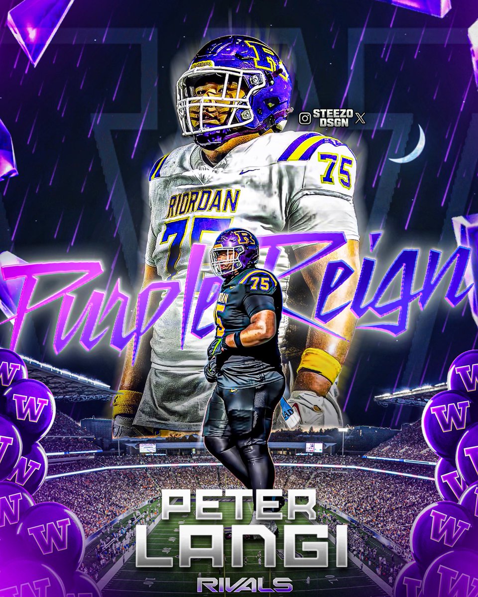 Steezo (@steezodsgn) on Twitter photo BREAKING: Class of 2025 3 ⭐️ Guard Peter Langi ( <a href="/PETERLANGI50/">PETER LANGI</a> ) has committed to Washington he tells me.
-
Langi is a 6’6 (330 LBS) Guard that plays at Archbishop Riordan in San Francisco, CA. Langi is very underrated out of the class of 2025 with him being a highly touted BREAKING: Class of 2025 3 ⭐️ Guard Peter Langi ( <a href="/PETERLANGI50/">PETER LANGI</a> ) has committed to Washington he tells me.
-
Langi is a 6’6 (330 LBS) Guard that plays at Archbishop Riordan in San Francisco, CA. Langi is very underrated out of the class of 2025 with him being a highly touted