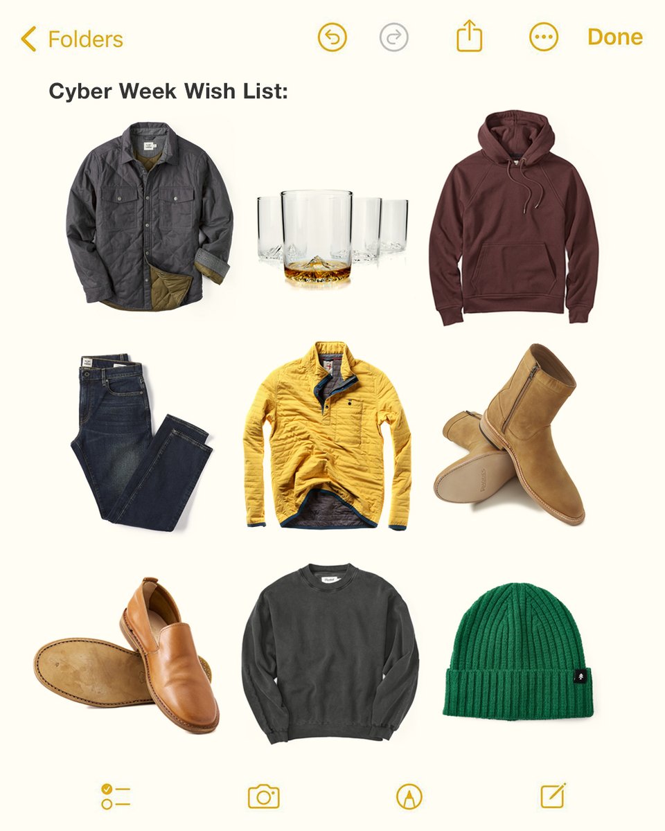 You know all that gear you’ve had your eye on? It’s about to go on sale.

Hit the link below to sign up for Cyber Week early access—and you’ll know first when our rarest deals of the year drop.
bit.ly/3CJlOw1
