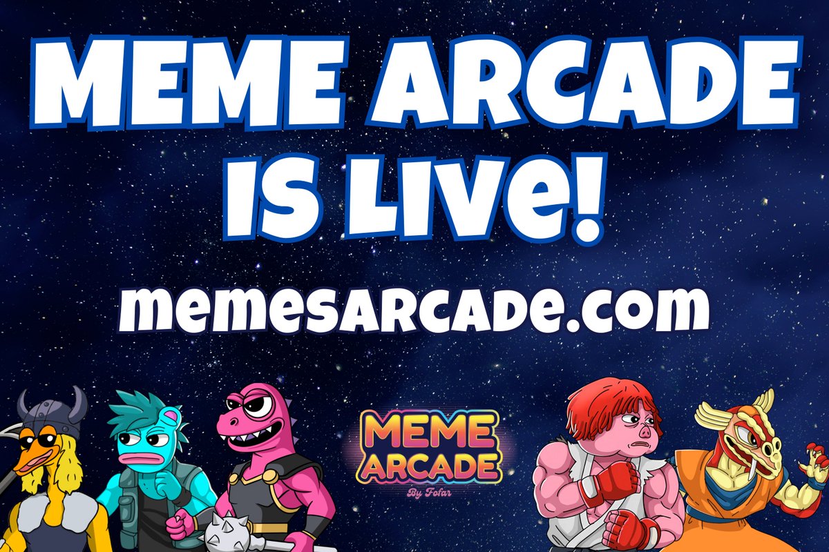 The Meme Arcade tweet media