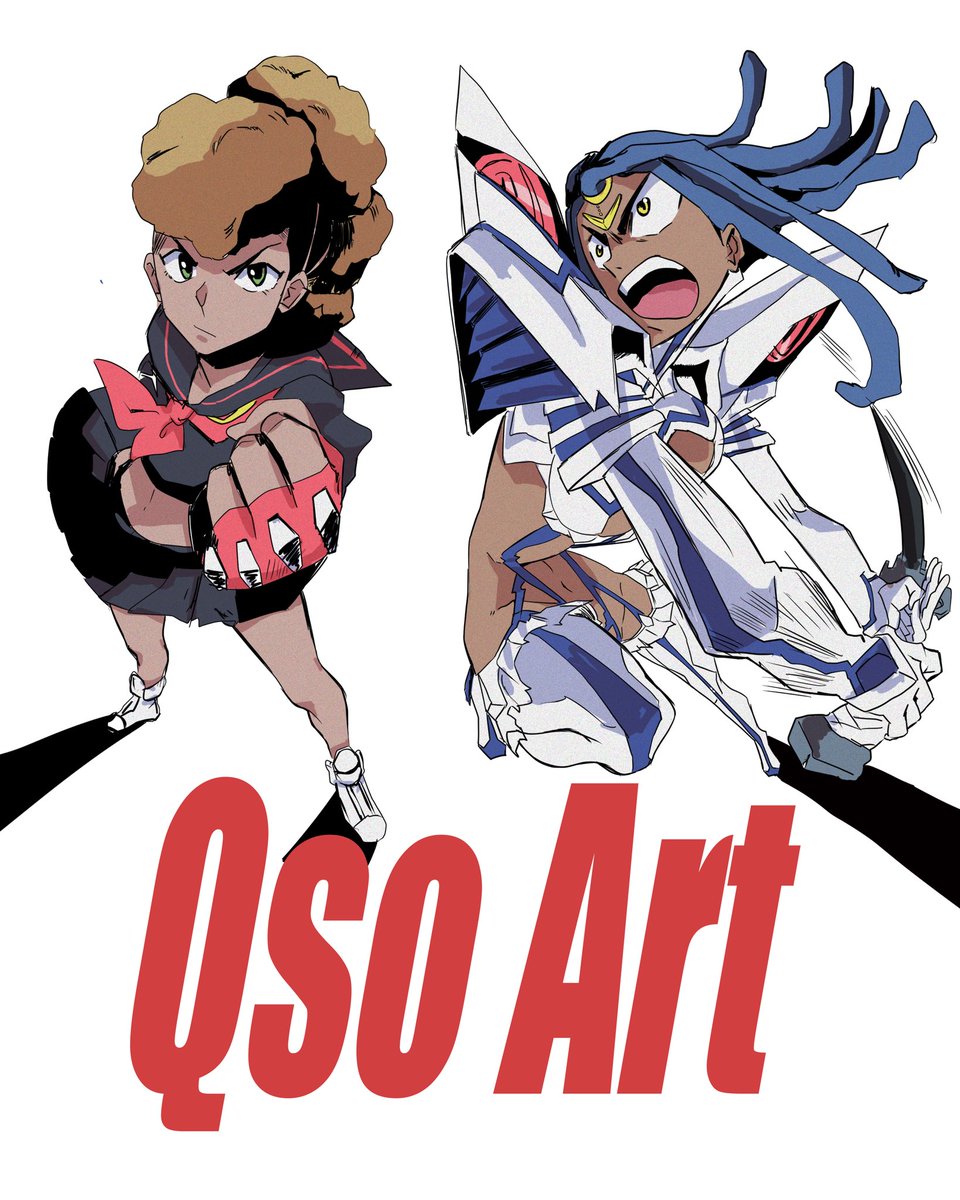 qso_art's tweet photo. Cosplay time. #killlakill #TRIGGERSTUDIO #digitalart #animeart #originalcharacterart https://t.co/YnziFFStoJ