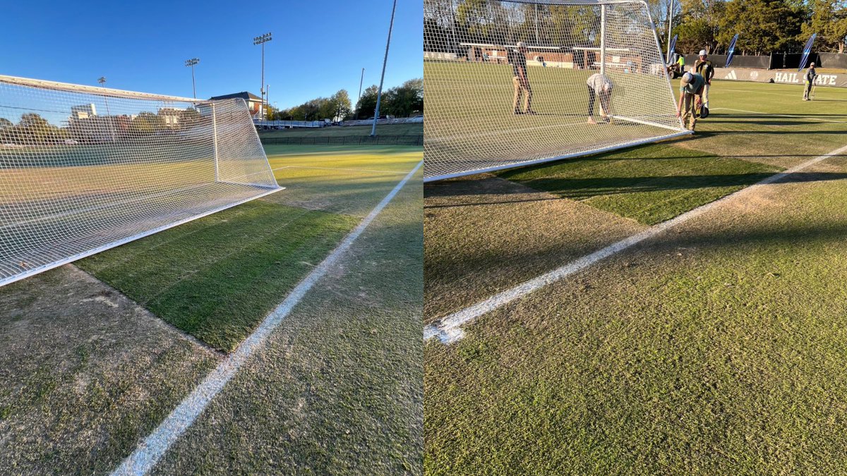 Winstead Turf Matrix (@winsteadmatrix) on Twitter photo Busy week and a half! Installation of The Matrix on the practice field and areas on game field <a href="/OleMissFB/">Ole Miss Football</a>. Then goal mouths <a href="/HailStateSOC/">Mississippi State Soccer</a>. Keeping everything game-ready! #ReadyToPlayTurf #SodOnPlastic #💯SandBase #NaturalGrass #HailState #HottyToddy Busy week and a half! Installation of The Matrix on the practice field and areas on game field <a href="/OleMissFB/">Ole Miss Football</a>. Then goal mouths <a href="/HailStateSOC/">Mississippi State Soccer</a>. Keeping everything game-ready! #ReadyToPlayTurf #SodOnPlastic #💯SandBase #NaturalGrass #HailState #HottyToddy