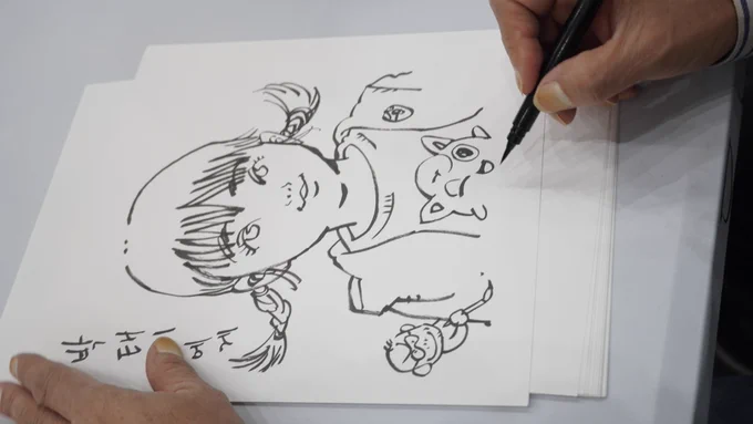 【大田コンテンツ•フェア】
2024  11/22(金)~24(日)

韓国大学漫画▪︎ウェブトゥーン学会も兼ねた、このフェア。
『似顔絵▪︎無料プレゼント』も無事に終了。地元の学生さん達との3日間、楽しく過ごせました。 