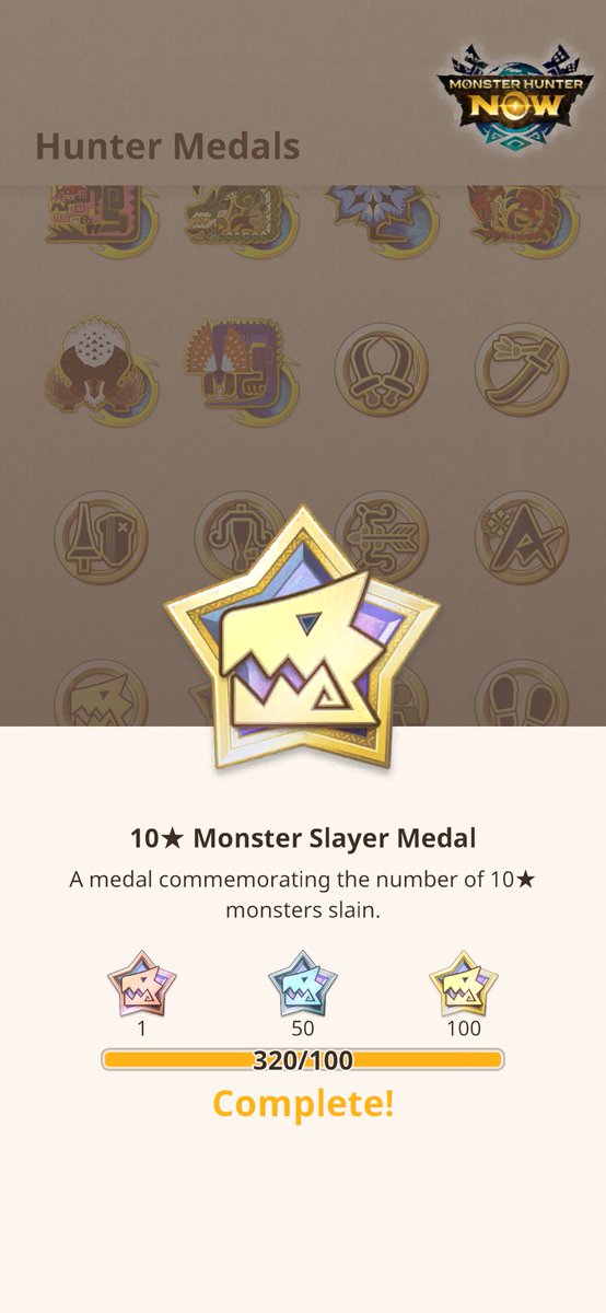 kojima_william's tweet photo. Finally reached max level aka Hunter Rank 300 after 1 year 2 months. Can’t believe I can reach this from a game that requires lots of walking 😂 Must thank my neighbours, colleagues and friends for keeping me going.

#monsterhunter #monsterhunternow #mhn #mhnow #hr300 #singapore https://t.co/sdklmcjyci