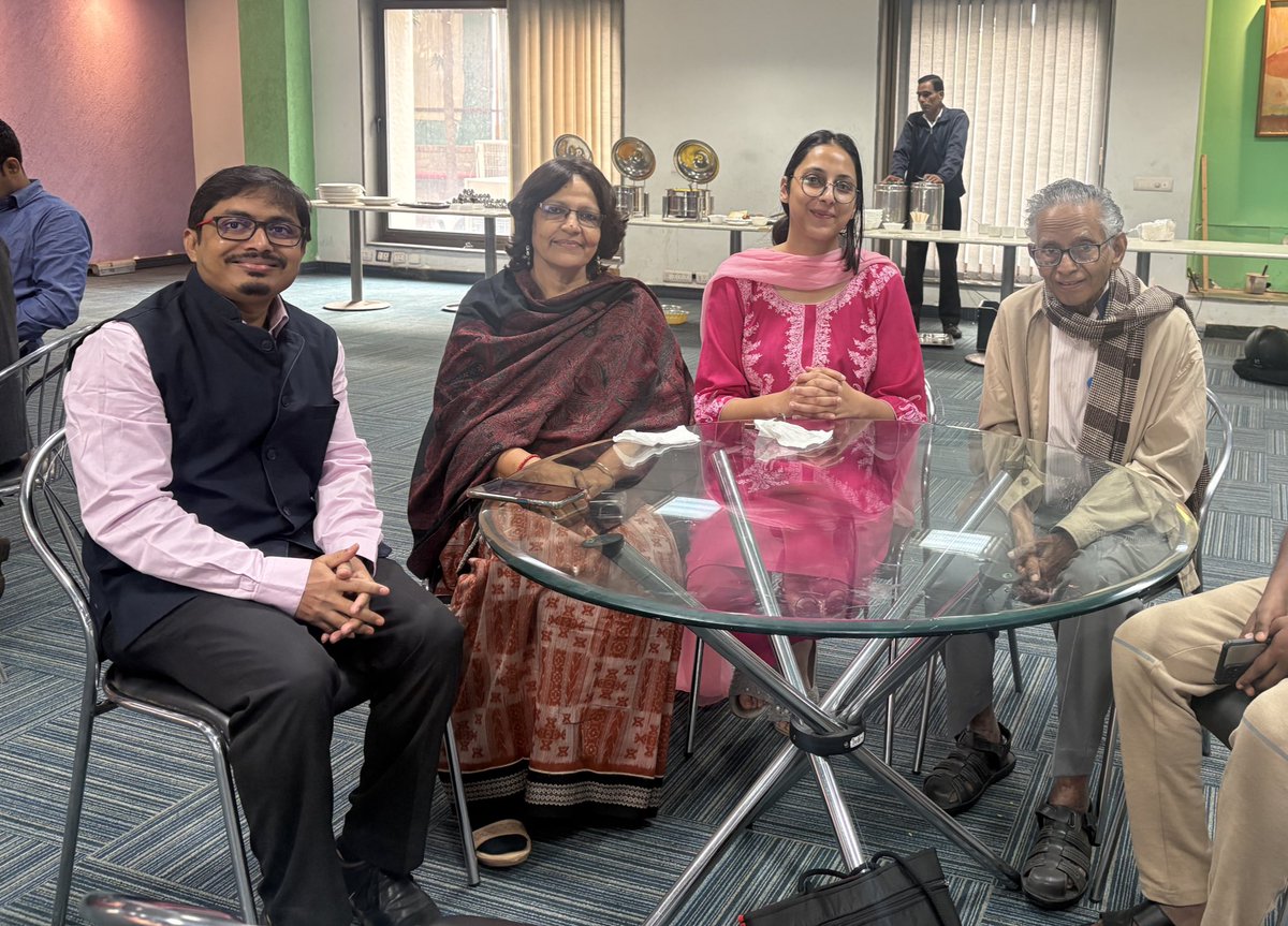 Breakfast with KLK at <a href="/ISID_India/">Institute for Studies in Industrial Development</a>