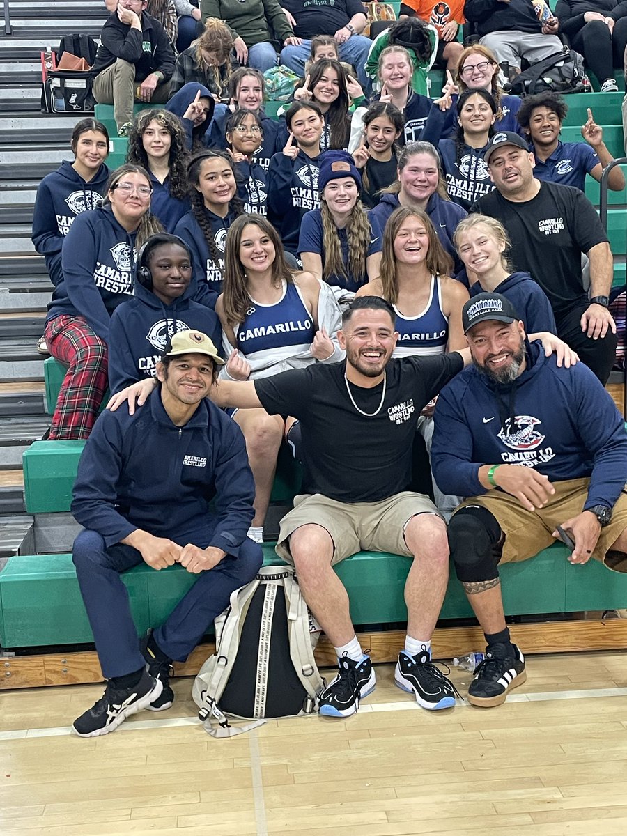 ACHS_LadyScorps's tweet photo. The Camarillo Girls brought home the 1st place trophy at Pacifica this evening. Lead by Senior Capt Trinity Tipton and Tegan Moise, both earning 1st place finishes followed by Sofia 2nd, Aubrey 3rd and Taetum and Siena 4th @VCPreps @EliavAppelbaum @ScorpAthleticBC https://t.co/mCRWouIhiu