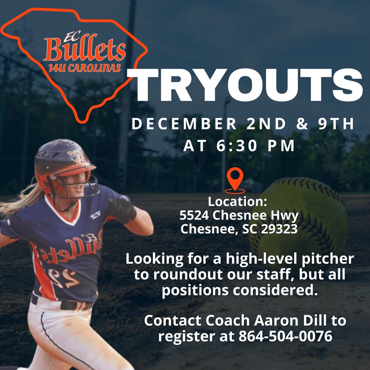 EC Bullets Carolina’s 14U (@ecbullets_sc) on Twitter photo 