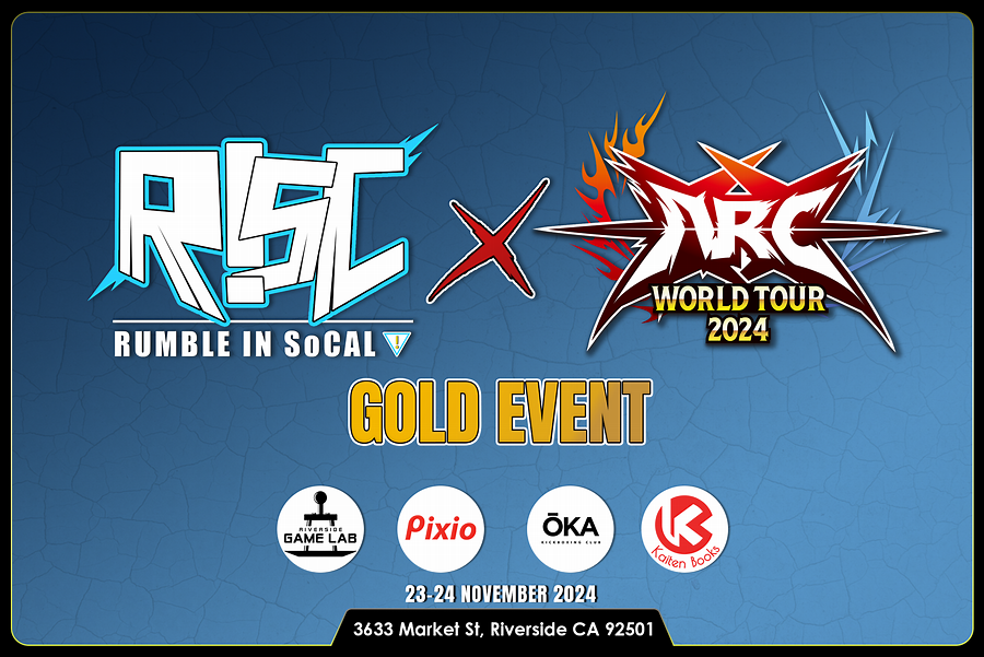 RumbleInSoCal's tweet photo. Join us for #GBVR top 8 happening now!
Winners:
@Zane_FGC vs @Nyan_derthal
@_MrZippy vs @ELSA_NIER
In Losers:
Silverfox vs @NieR_Gojira
@Saltz_H vs @DeotayDeity
πΊ: https://t.co/FfxOdOrLPc
#RISC2024 #AWT2024 @ASWesports https://t.co/AKR3B5YcaE