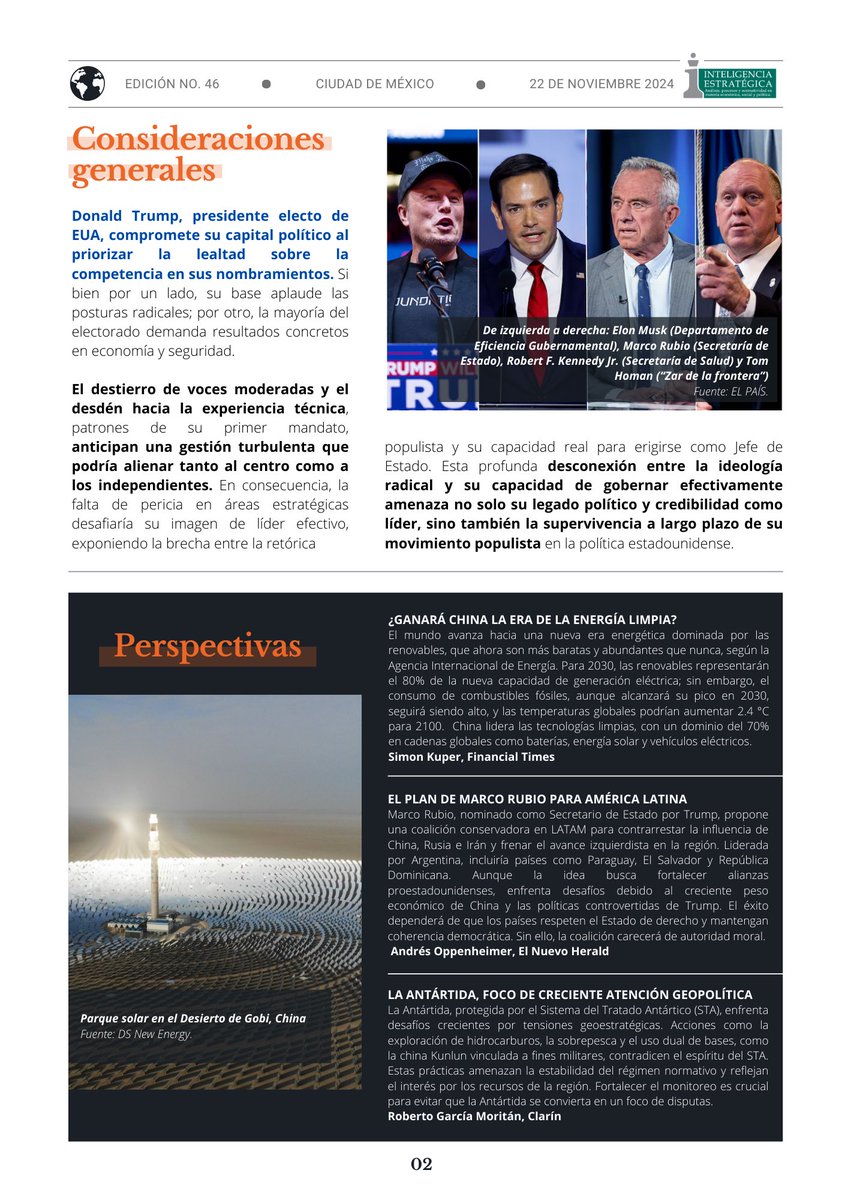 Inteligencia Estratégica tweet media