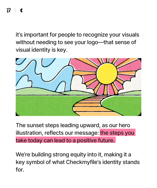 brandfetch's tweet image. In the credit industry, customers often feel lost or judged. The new CheckMyFile identity is about empowering users with tools and clarity—guiding them with motivational colors, “credit steps,” and a fresh perspective. 💡 #Credithealth #CheckMyFile