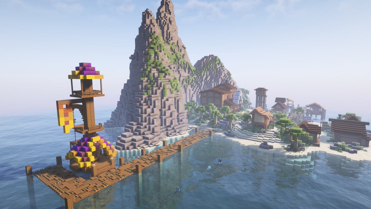 NessieDoes's tweet image. Worked very hard on this 🏴‍☠️
Here is my #BeMorePirate entry
Plunder Outpost in Minecraft! 
@SeaOfThieves #SeaOfThieves