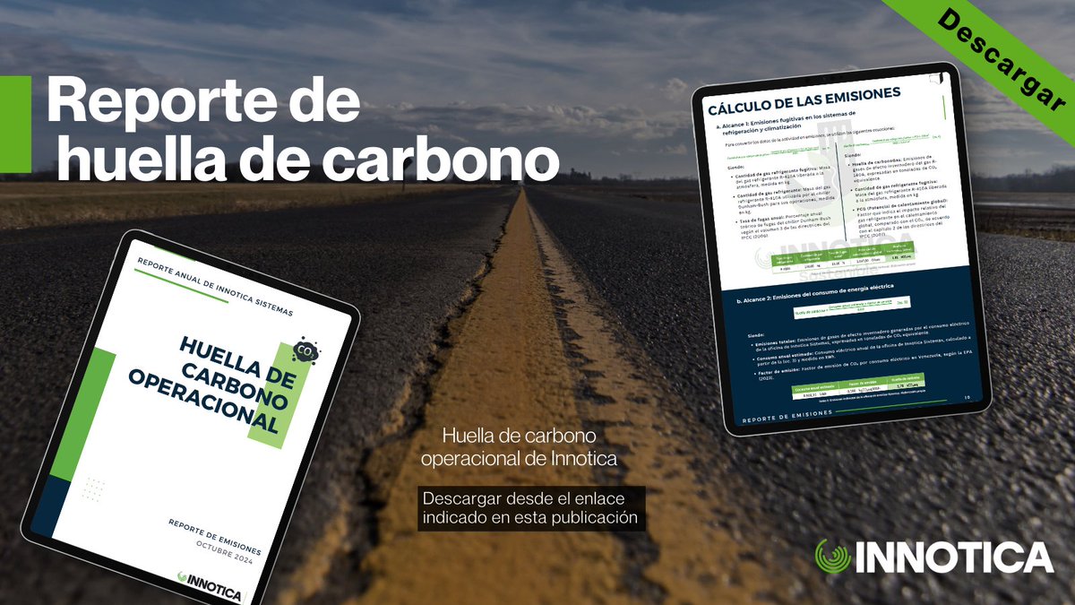 Nos llena de orgullo dar a conocer nuestro reporte de huella de carbono.

Por definición, no se conoce lo que no se mide, y lo que no se mide no se puede mejorar. 

¡Contáctenos y descubra nuestro servicio de medición y reporte!

share.hsforms.com/1sYagIMrXSmezY…