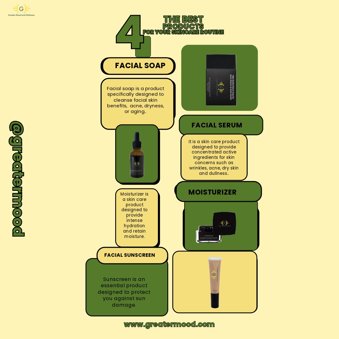 GreaterMood's tweet photo. Greater Mood presents the four essential products for optimal skin health. Experience the difference in your skincare routine and reveal your natural beauty.
https://t.co/AsUS1S2l6u
#GreaterMood #BestSkinProducts #SkincareEssentials #HealthySkin #GlowingComplexion #SkincareRoutine #BeautyProducts #SkinCareGoals #RadiantSkin #SelfCare #SkinHealth #NaturalBeauty #SkincareCommunity #BeautyTips #SkincareLovers #HydratedSkin #SkinCareAddict #FlawlessSkin #SkinCareJunkie #SkincareProducts