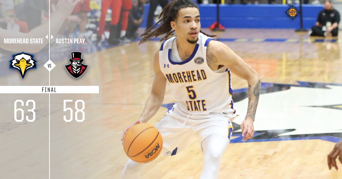 Moneyline_Mac's tweet image. My OVC Team of the Week:
Morehead State Eagles 

Jonathan Mattox &amp;amp; the Eagles got a big win on Wednesday night over an old OVC rival in Austin Peay. #Morehead