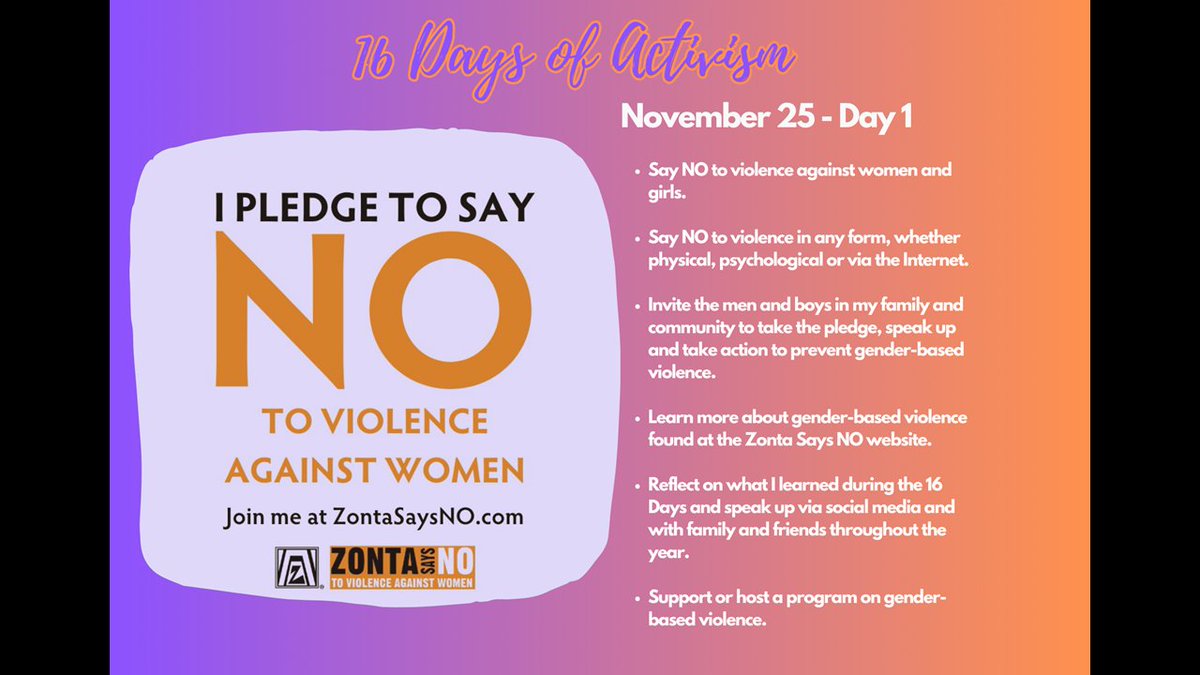 Take Our Pledge &amp; Speak Up!
