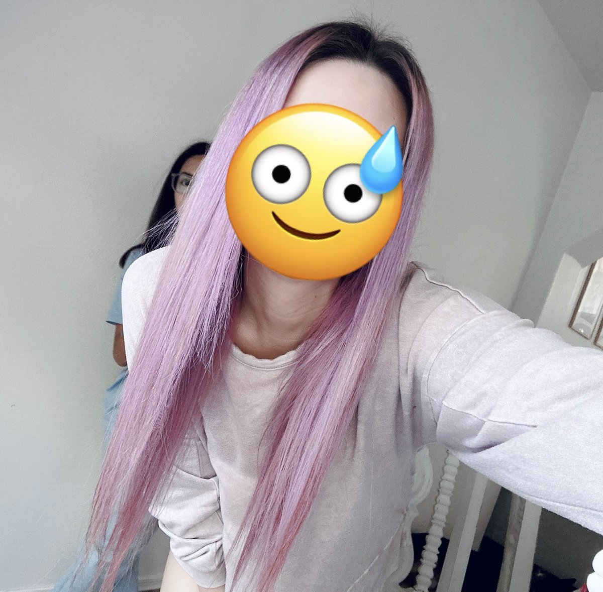 Jk i accidentally dyed it purple