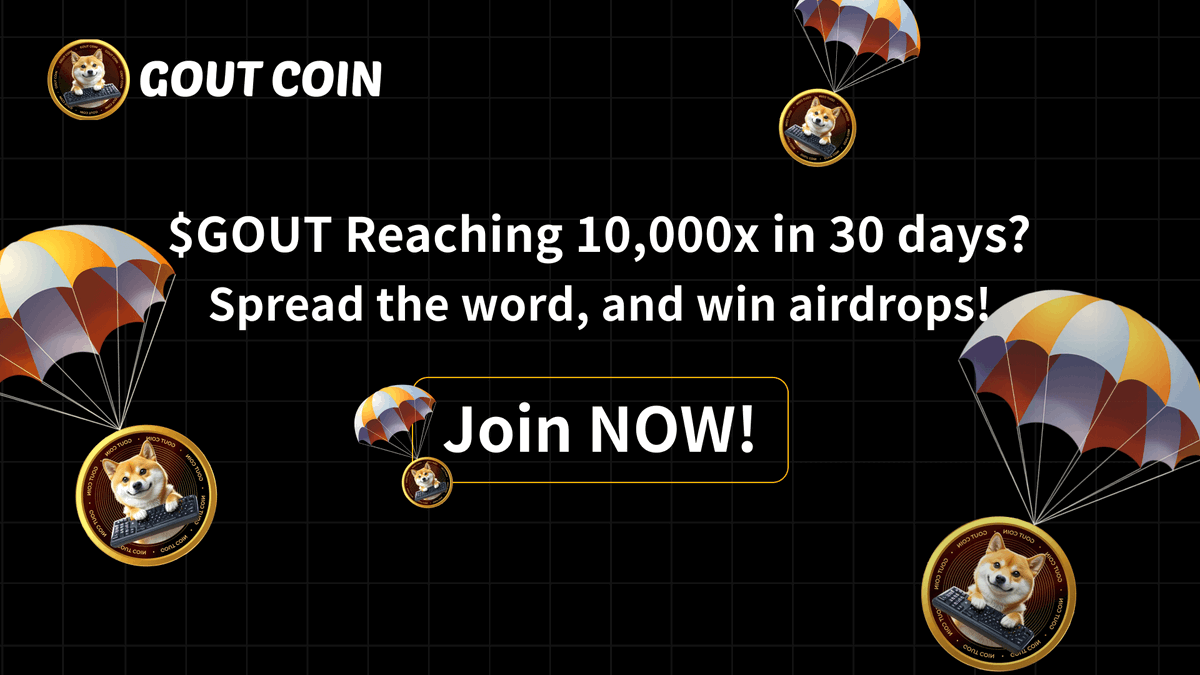 GOUT Coin tweet media