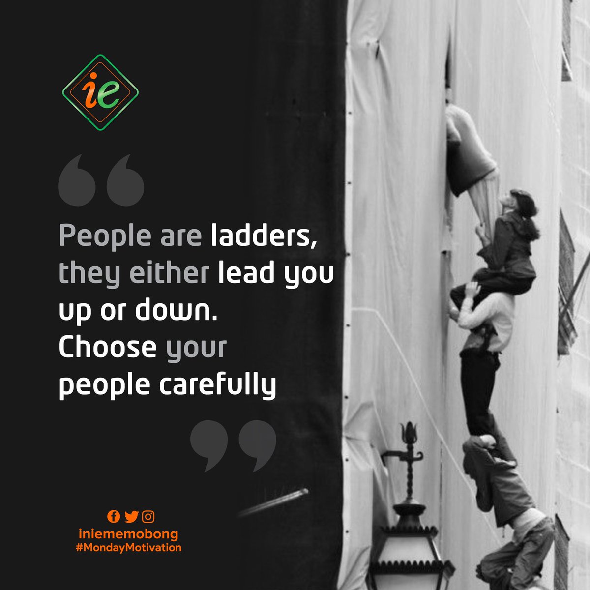 Choose your people wisely