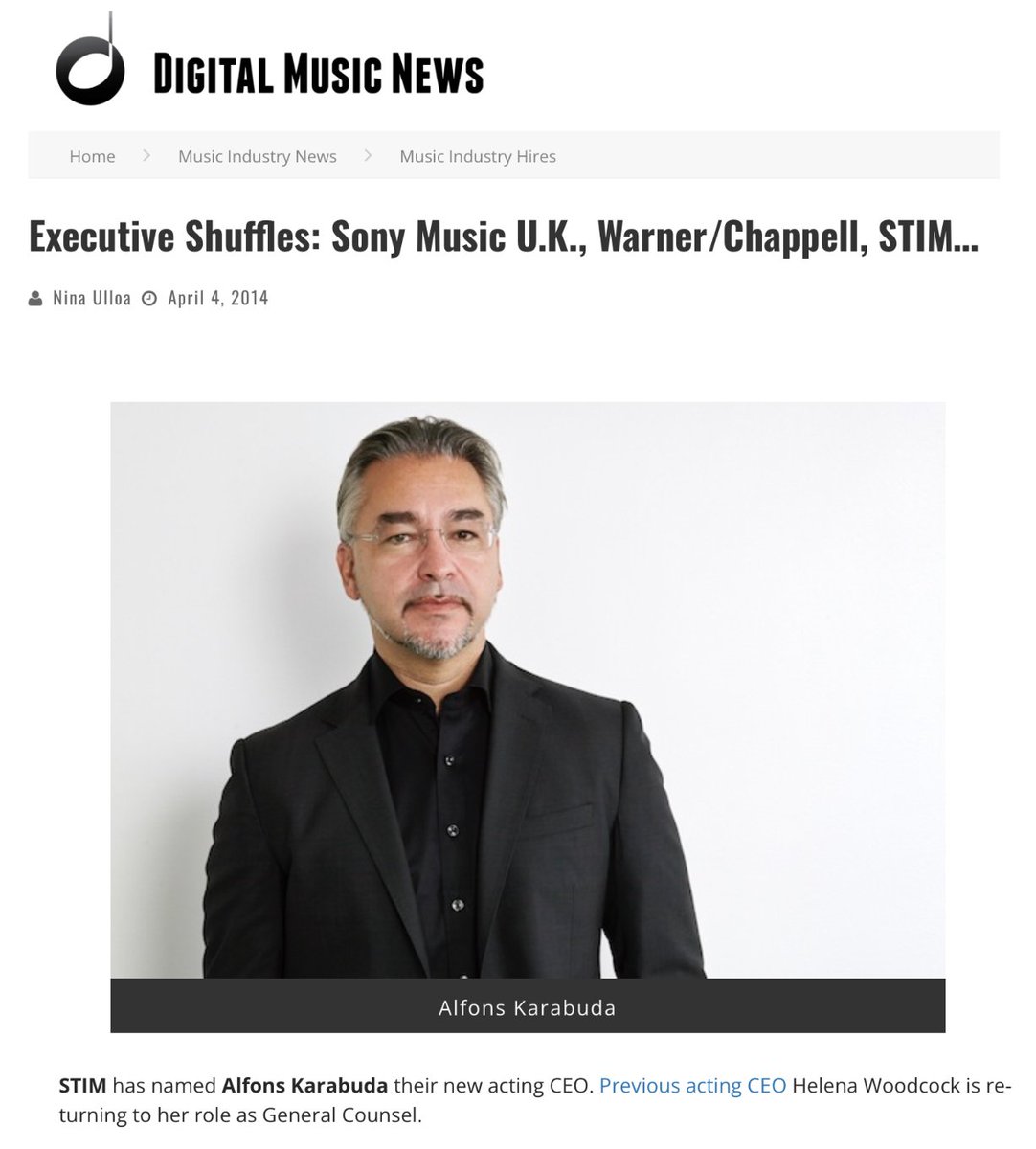 I’m not sure why this is showing up in my newsfeed now, as the article dates back to 2014…
What I do know is that, among the many titles and positions I’ve held over the years, this was the one I neither expected to assume nor aspired to:
Acting CEO of STIM in 2014.