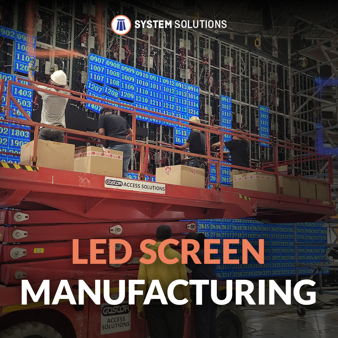 GearhouseGroup's tweet image. At System Solutions, we excel in the precision manufacturing of LED screens, delivering displays with remarkable clarity &amp;amp; performance. 

Contact Us:
Website: systemsolutions.co.za

#SystemSolutions #LEDInstallation #LEDScreens #LEDScreenManufacturer #LEDScreenManufacturing