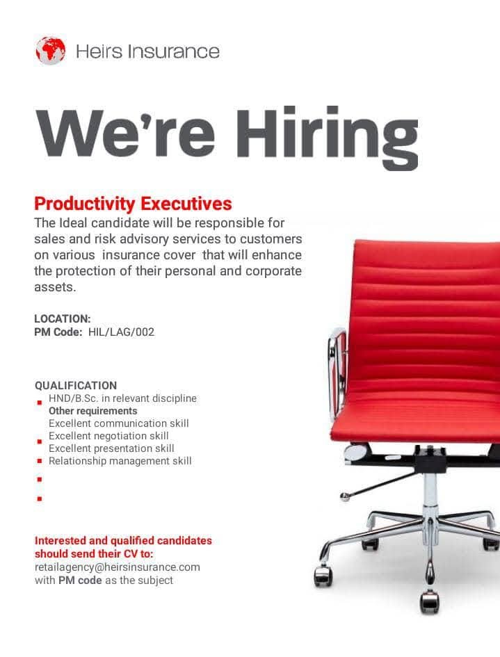 #jobs Heirs Insurance hiring