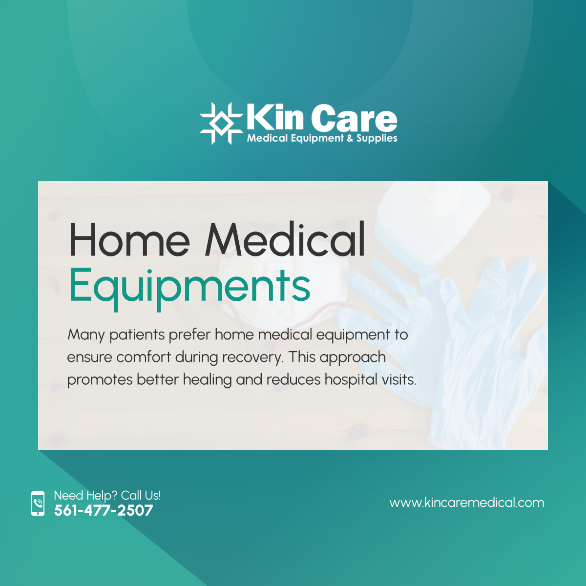KinCareMedical's tweet photo. Did you know home medical equipment can enhance your recovery? Explore how it can lead to better health outcomes for you or your loved ones! 

#BocaRatonFL #MedicalEquipment #MedicalSupplies https://t.co/3m91an7Jj3