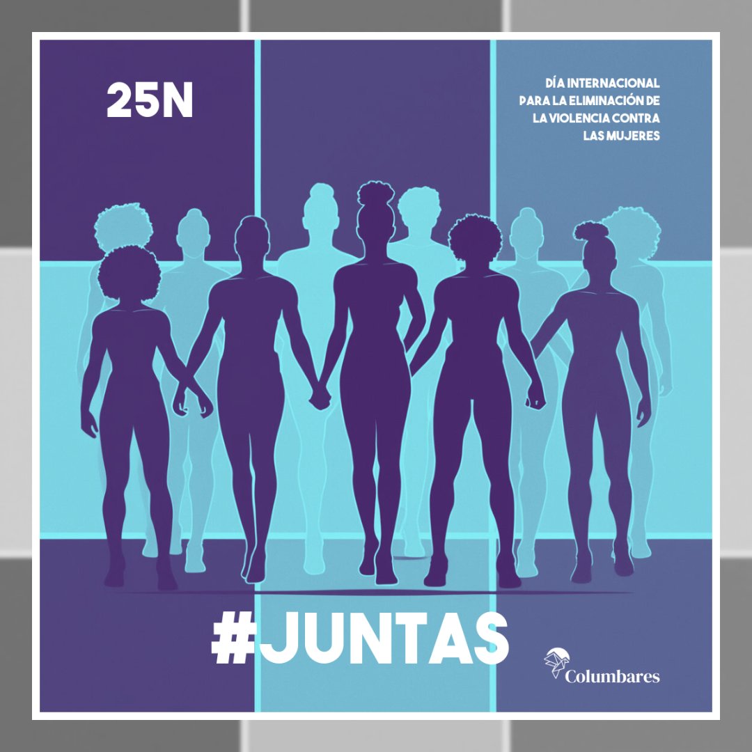 𝗗𝗶́𝗮 𝗜𝗻𝘁𝗲𝗿𝗻𝗮𝗰𝗶𝗼𝗻𝗮𝗹 𝗱𝗲 𝗹𝗮 𝗘𝗹𝗶𝗺𝗶𝗻𝗮𝗰𝗶𝗼́𝗻 𝗱𝗲 𝗹𝗮 𝗩𝗶𝗼𝗹𝗲𝗻𝗰𝗶𝗮 𝗰𝗼𝗻𝘁𝗿𝗮 𝗹𝗮 𝗠𝘂𝗷𝗲𝗿 #25Noviembre #JUNTAS 💜💪

#NoHayExcusa #STOP
#bastaYA ⛔️

#Columbares #somosAyuda 💙
#25N #MUJER