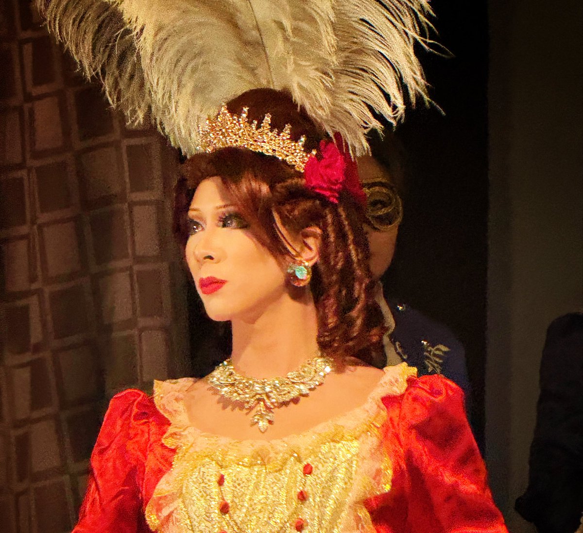 justippei's tweet photo. 羅賓歌劇団スター #朝霞星 様
#KiraraAsuka
#BeBemarmalade @bebeko_Queen
#ベルサイユのばら
#羅賓歌劇団 #TheSoundOfMusicals #Osaka #DoWithCafe #DragQueen #LipSyncShow #Musical https://t.co/mhsDIpMr6G