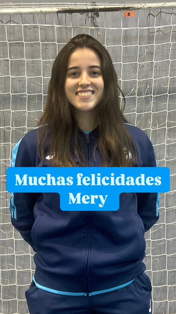 cdrivasfutsal's tweet photo. 𝐂𝐮𝐦𝐩𝐥𝐞𝐚𝐧̃𝐨𝐬 🎂 

Hoy toca felicitar a 𝙈𝙚𝙧𝙮, entrenadora de base y segunda entrenadora de nuestro 2ª 𝐃𝐢𝐯𝐢𝐬𝐢𝐨́𝐧

Muchas felicidades 𝙈𝙚𝙧𝙮, disfruta de tu día y pásatelo genial.

🎂 @meery12_ 

#RivasFutsal #CDRivasFutsalFe https://t.co/4CPFXyJGJp