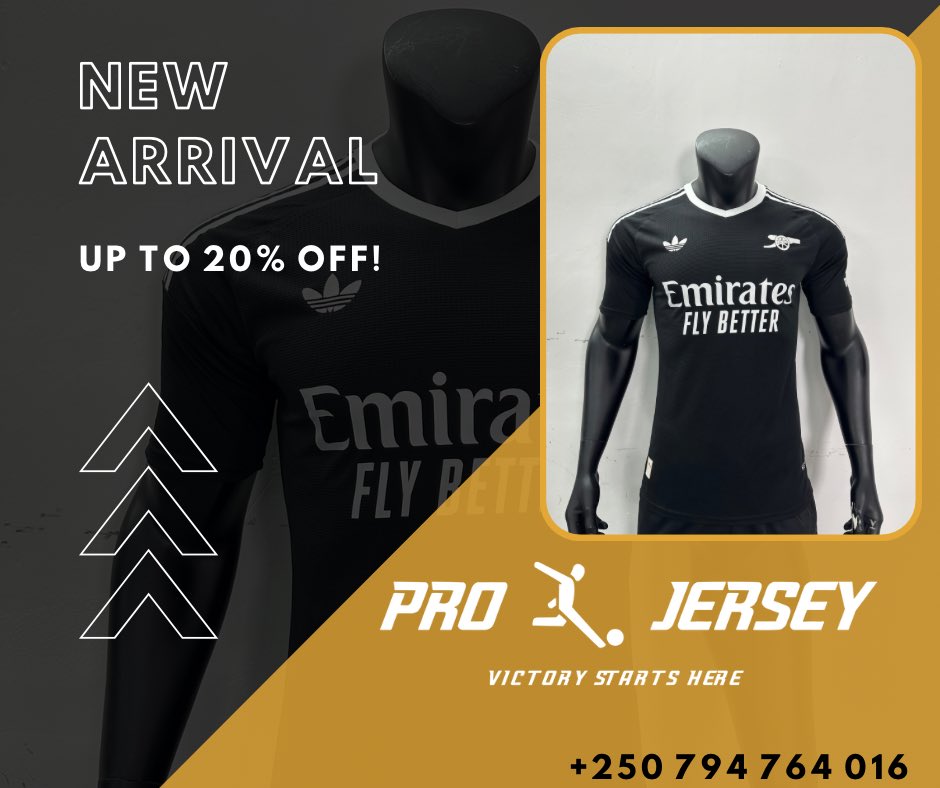 Arsenal 🛍️New Arrival 🛍️

CHIC BUILDING 
1st floor E023A 
near kigali today Office
☎️0794764016