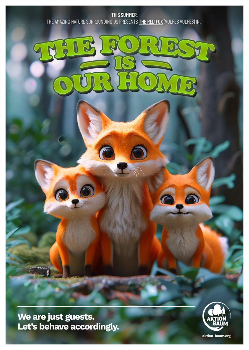 FraserTheAgency's tweet photo. Revisiting work we did this year: our "The Forest is our House" campaign with @AktionBaum 
https://t.co/OxoyLlwXBC https://t.co/lrSPXJIkog