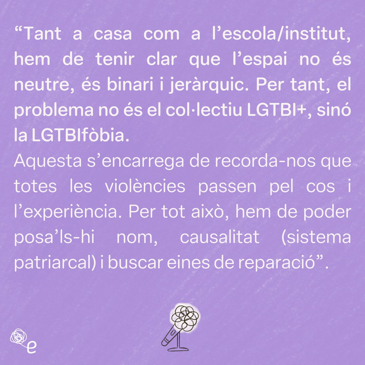 Enrutat's tweet photo. 🏳️‍🌈 I des de la lluita personal i col·lectiva per crear i garantir espais inclusius i diversos. https://t.co/wc6cPxPm77