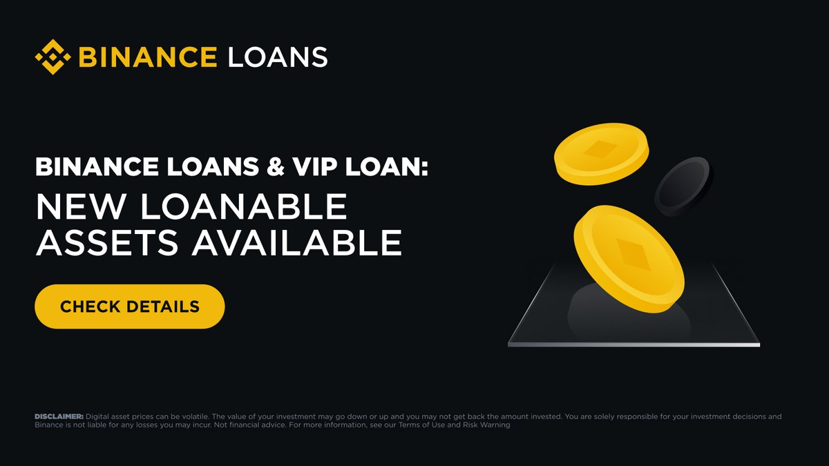 Binance is now supporting $ACT on Binance Loans (Flexible Rate) and VIP  Loan. More details: https://t.co/FQRxZeT3ri