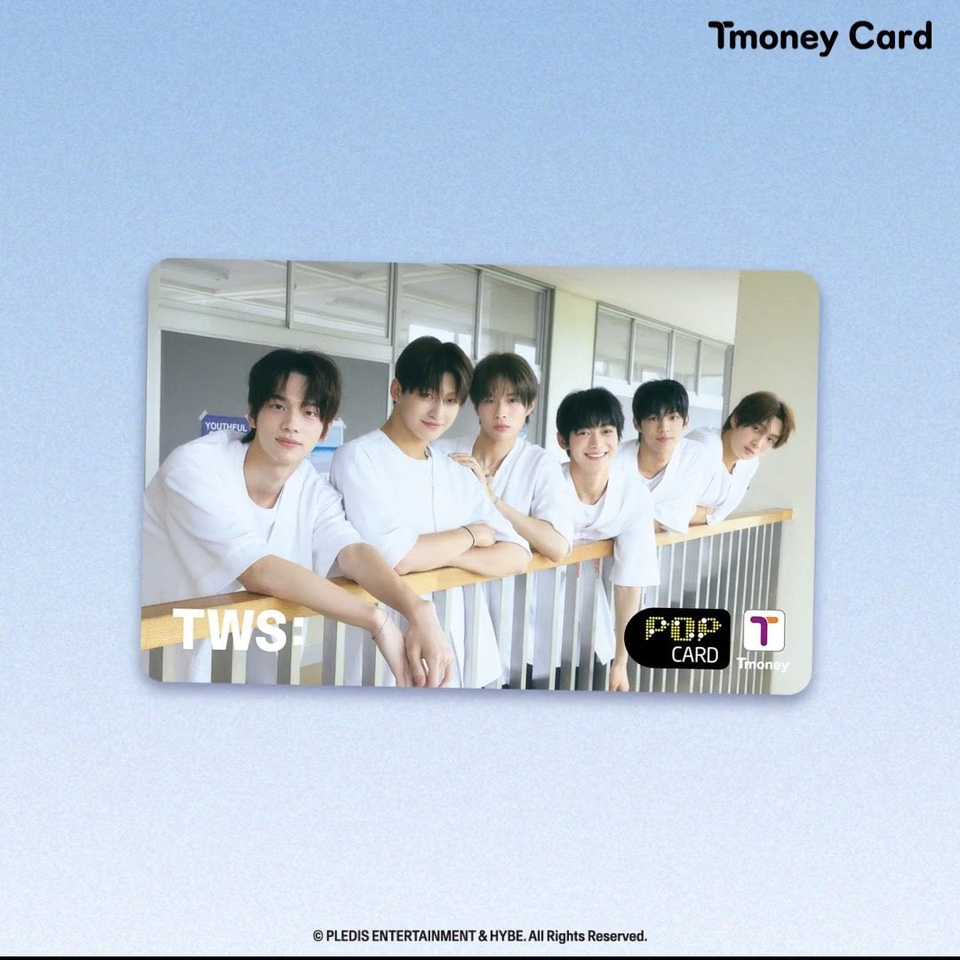 TWSちゃんのTmoneyカード可愛い‼️ これから韓国旅行行く方はぜひ