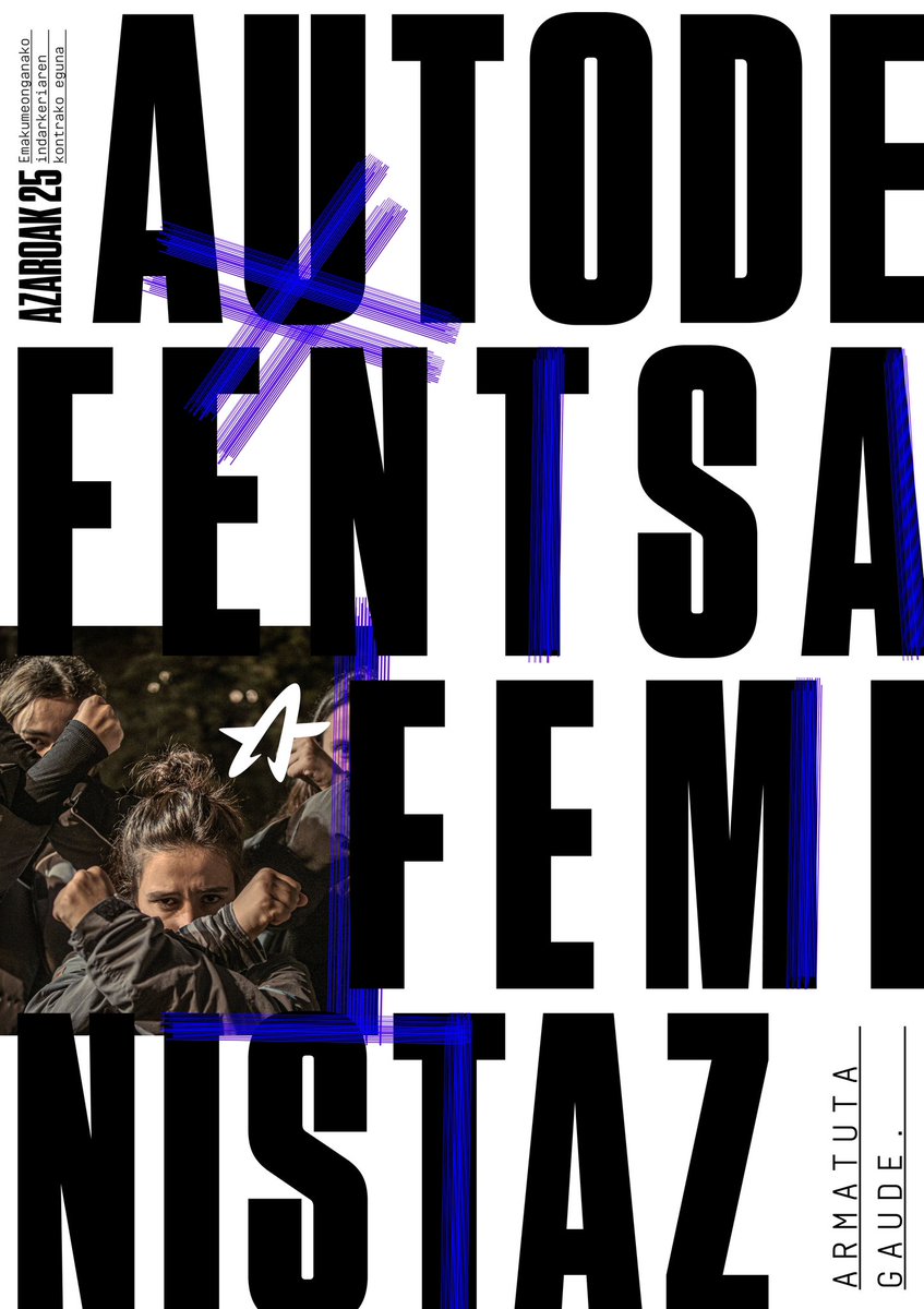 Autodefentsa feministaz armatu gaitezen, eguneroko lan eta borrokaz sistema aldatzeko. Indarkeriarik gabeko herri aske bat behar dugulako.

Gaur kalera.
ernai.eus/eu/autodefents…

Autodefentsa Feministaz
#ArmatutaGaude