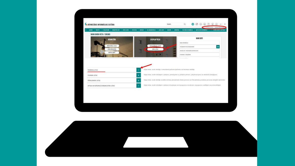 ❗️Pārvaldniek un īpašniek! Atgādinām, ka līdz š.g. 31. decembrim Būvniecības informācijas sistēma mājas lietā jānorāda īpašnieka kontaktinformācija:
🔸tālruņa numurs
🔸elektroniskā pasta adrese
🔸korespondences adrese)
